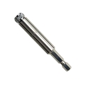 Hanson Magnetic Insert Bit Holder, for 1/4" Hex Bits, with C-Ring, 1/4" Hex Shank with Groove, 6" Long 93730